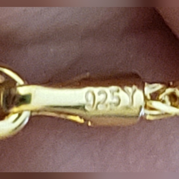 24 in, 925 Silver OR 18K YG over 925 Silver, Adjustable Diamond Cut Wheat Chain - Picture 4 of 5